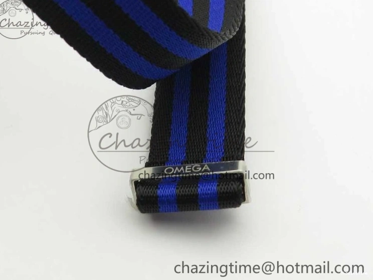 0301 ZeroBulk 2018 Seamaster Diver 300M OMF Best Edition Blue Ceramic Blue Dial on SS Bracelet A8800 (Black Balance Wheel) 7957